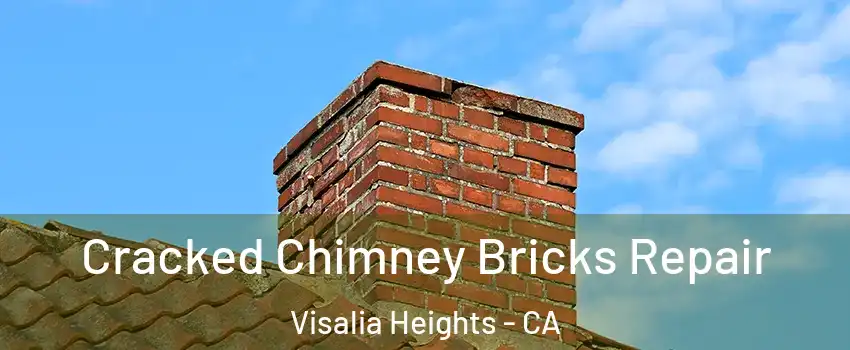 Cracked Chimney Bricks Repair Visalia Heights - CA
