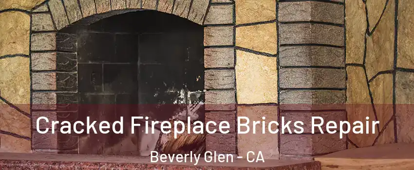 Cracked Fireplace Bricks Repair Beverly Glen - CA