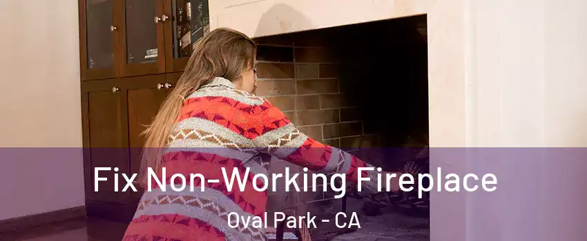 Fix Non-Working Fireplace Oval Park - CA