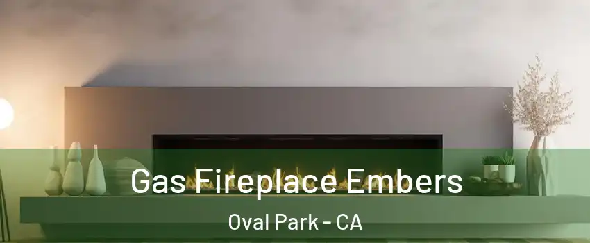 Gas Fireplace Embers Oval Park - CA