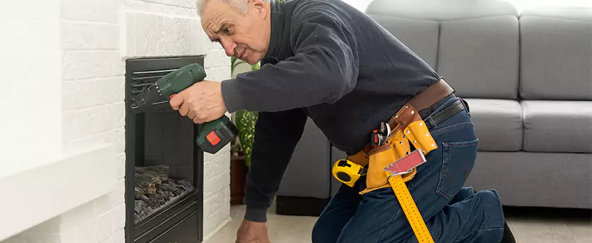 New Indoor Fireplace Installation in Beverly Glen, California