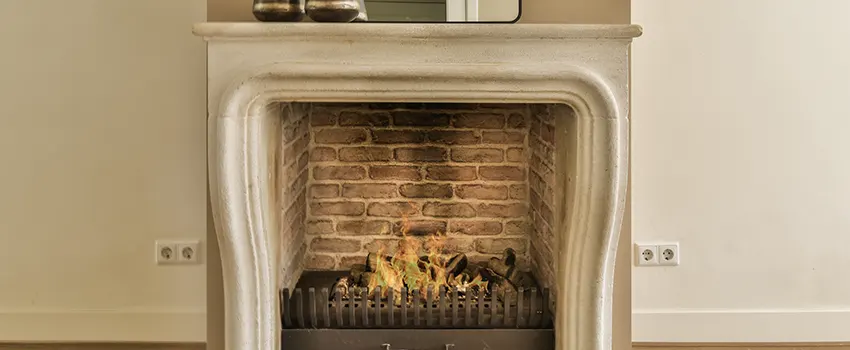 Vintage-style Fireplace Redesign in Beverly Glen, California