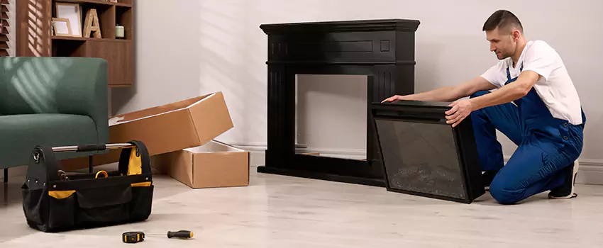 Old Rusted Metal Fireplace Repair And Replacement in Beverly Glen, CA
