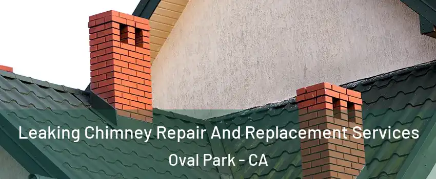Leaking Chimney Repair And Replacement Services Oval Park - CA
