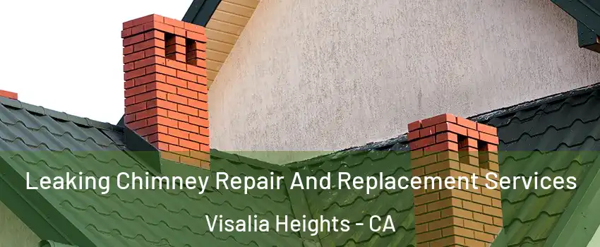 Leaking Chimney Repair And Replacement Services Visalia Heights - CA
