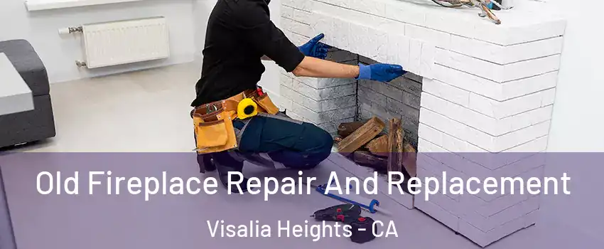 Old Fireplace Repair And Replacement Visalia Heights - CA