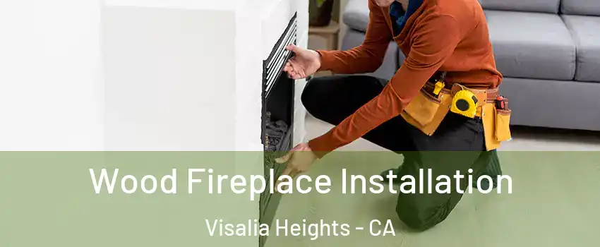 Wood Fireplace Installation Visalia Heights - CA